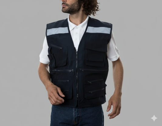 Chaleco Geólogo Azul