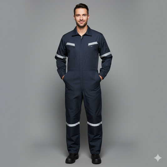 Overol Poplín con Reflectante