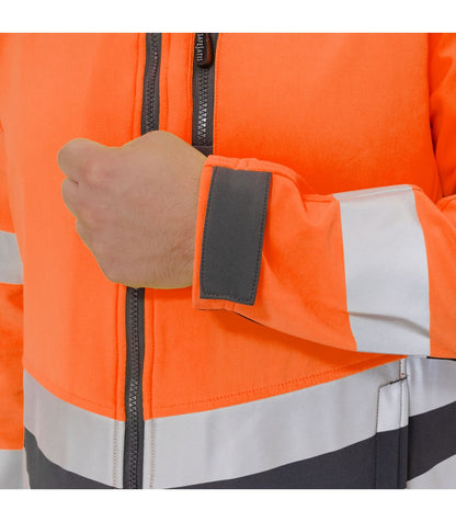 Chaqueta Softshell Alta Visibilidad Naranjo