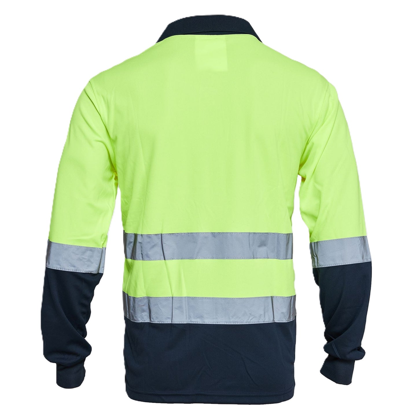 Polera Alta Visibilidad Cuello Camisero M/L