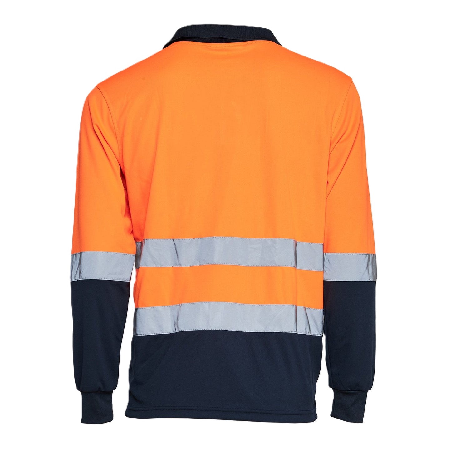 Polera Alta Visibilidad Cuello Camisero M/L