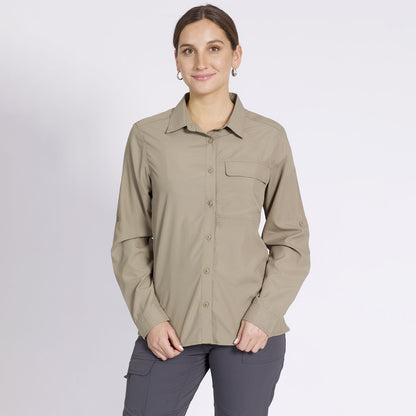 Blusa Outdoor Mujer Khaki